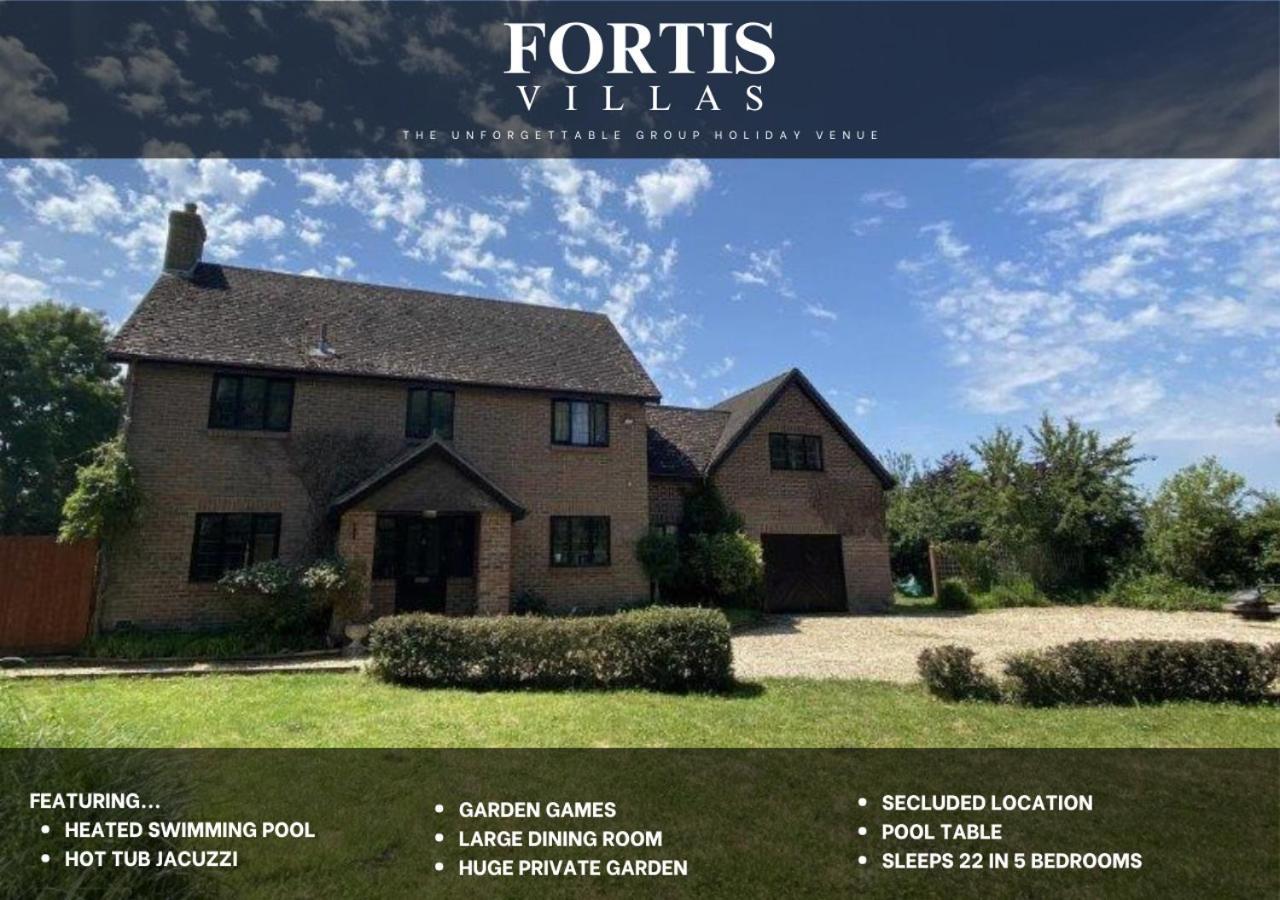 The Fortis House, Bournemouth, With Swimming Pool And Hot Tub Jacuzzi ภายนอก รูปภาพ